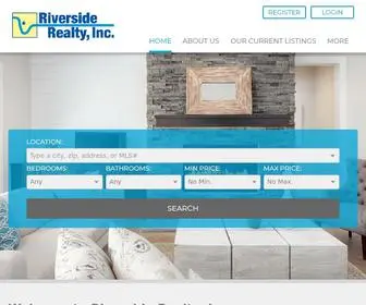 Riversiderealty.com(Homes for Sale in Jefferson Parish) Screenshot