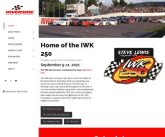 Riversidespeedway.ca(Riverside International Speedway) Screenshot