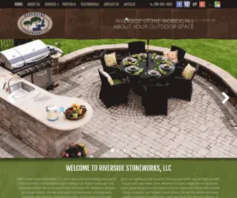 Riversidestoneworks.com(Pavers) Screenshot