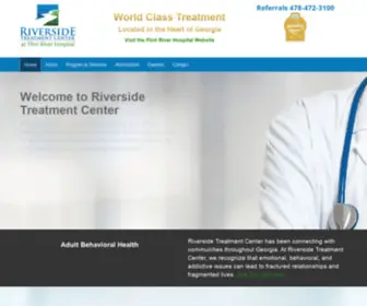 Riversidetreatment.com(Georgia Mental Health Institution) Screenshot