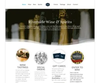 Riversidewine.com(A Chattanooga Original Since 2000) Screenshot