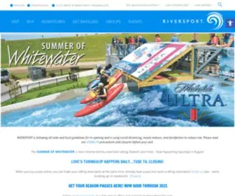 Riversportokc.org(Riversport OKC) Screenshot