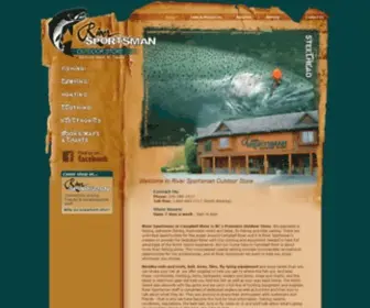 Riversportsman.com(Outdoor Store) Screenshot