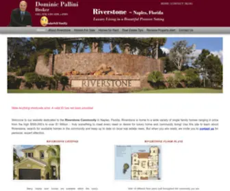 Riverstone-Napleshomes.com(Naples, Florida) Screenshot