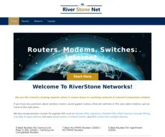 Riverstonenet.com(RiverStone Networks) Screenshot