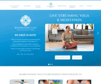 Riverstoneyoga.com(Riverstone Yoga) Screenshot