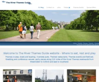 Riverthames.co.uk(The River Thames Guide) Screenshot