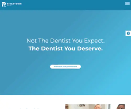 Rivertowndentalonline.com(Rivertown Dental) Screenshot