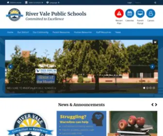 Rivervaleschools.com(Rivervaleschools) Screenshot