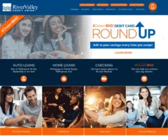 Rivervalleycu.org(River Valley Credit Union) Screenshot