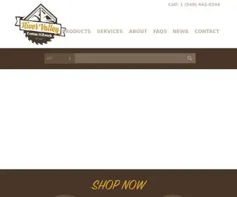 Rivervalleycustoms.com(River Valley Custom Millwork) Screenshot