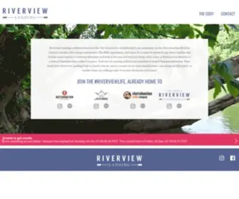 Riverview-Landing.com(Riverview Landing on the Chattahoochee River) Screenshot