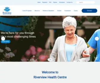 Riverviewhealthcentre.com(Riverview Health Centre) Screenshot