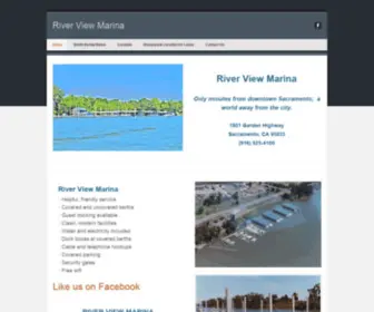 Riverviewmarinasacramento.com(River View Marina) Screenshot