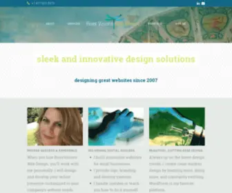 Rivervisions.com(Sleek and innovative design solutions) Screenshot