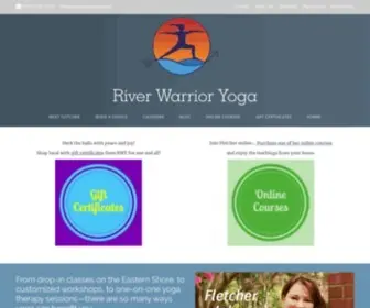 Riverwarrioryoga.com(River Warrior Yoga) Screenshot