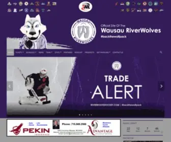 Riverwolveshockey.com(Cyclones Hockey) Screenshot