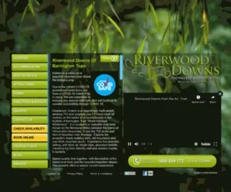 Riverwooddowns.com.au(Riverwood Downs Of Barrington Tops) Screenshot