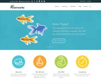 Riverworksmarketing.com(Riverworks Marketing Chattanooga) Screenshot