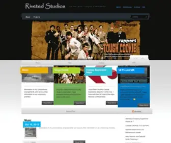 Rivetedstudios.com(Riveted Studios) Screenshot