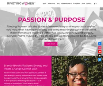 Rivetingwomen.com(Riveting Women) Screenshot