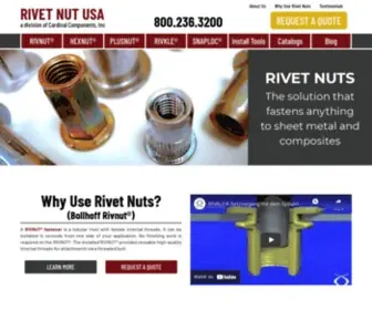 Rivetnutusa.com(Rivet Nut USA) Screenshot