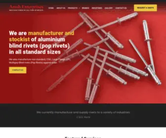 Rivets.in(Rivets manufacturers and suppliers in Mumbai) Screenshot