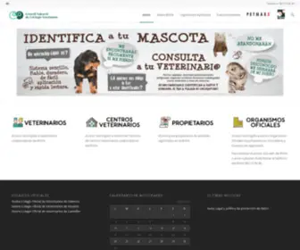 Rivia.org(Consell Valencià de Col.legis Veterinaris) Screenshot