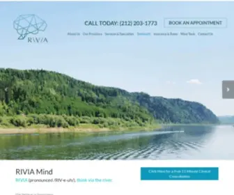 Riviamind.com(RIVIA Medical) Screenshot