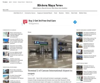 Riviera-Maya-News.com(Riviera Maya News) Screenshot