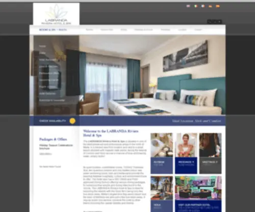 Riviera.com.mt(Resort Malta) Screenshot