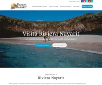 Rivieranayarit.com.mx(Riviera Nayarit) Screenshot