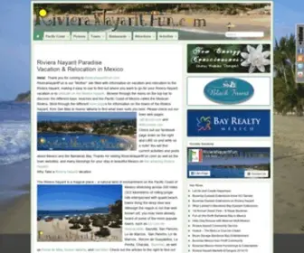 Rivieranayaritfun.com(Riviera Nayarit Restaurants) Screenshot