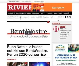 Rivieraoggi.it(Riviera Oggi) Screenshot