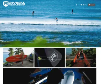 Rivierapaddlesurf.com(Create an Ecommerce Website and Sell Online) Screenshot