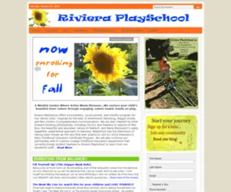 Rivieraplayschool.com(Riviera PlaySchool) Screenshot