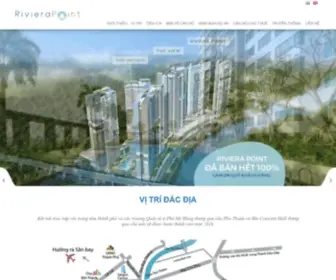 Rivierapoint.com.vn(Riviera Point) Screenshot