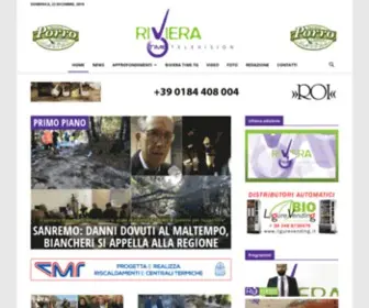 Rivieratime.news(Riviera Time è la nuova iniziativa editoriale della provincia di Imperia) Screenshot