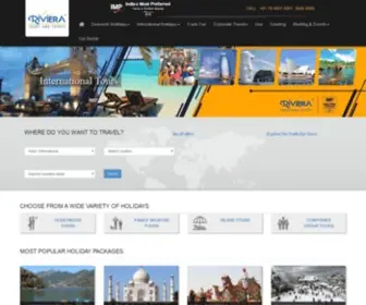Rivieratours.in(Tour Operators in Ahmedabad) Screenshot