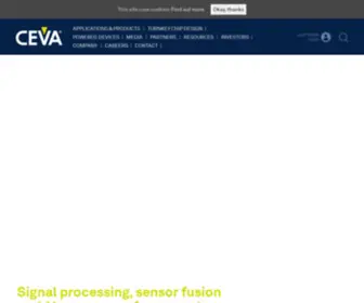 Rivierawaves.com(RivieraWaves is Now Part of CEVA) Screenshot