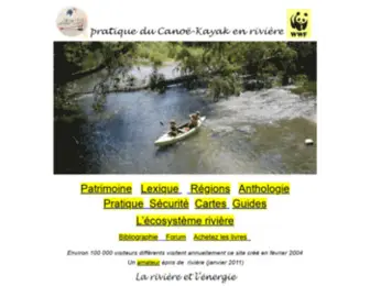 Rivieres.info(Pratique du canoe kayak en riviere) Screenshot