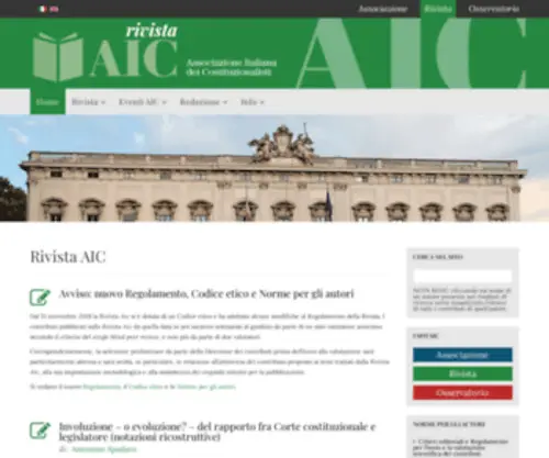 Rivistaaic.it(Rivista AIC) Screenshot