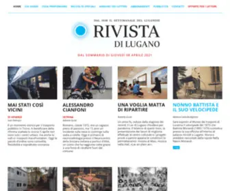 Rivistadilugano.ch(Rivista di Lugano) Screenshot