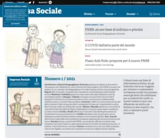 Rivistaimpresasociale.it(Rivista Impresa Sociale) Screenshot