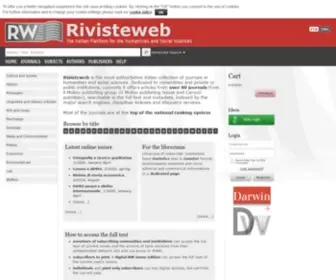 Rivisteweb.it(Rivisteweb) Screenshot