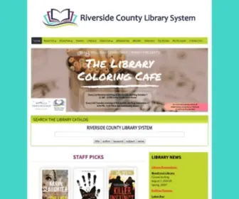 Rivlib.info(Riverside County Library System) Screenshot