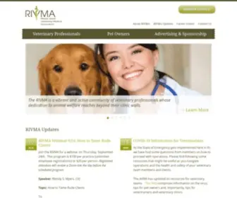 RivMa.org(Rhode Island Veterinary Medical Association) Screenshot