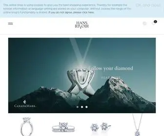 Rivoir.com(Exceptional diamonds) Screenshot
