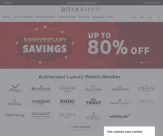 Rivolishop.com(Shop Watches Online) Screenshot