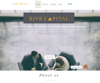 Rivrcapital.com(RiVR Capital) Screenshot